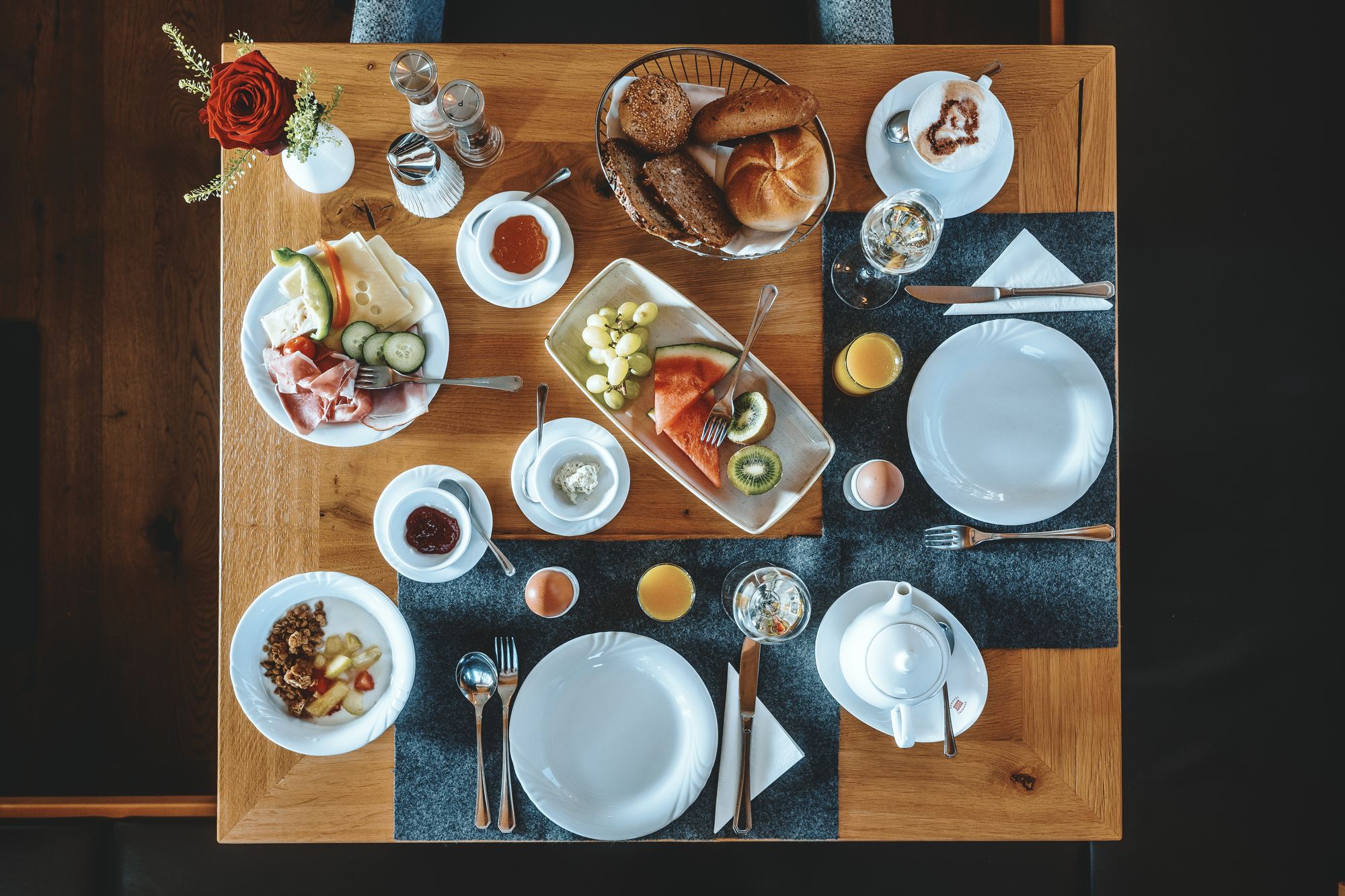 Abendessen im Hotel Lindenhof in Ramsau am Dachstein