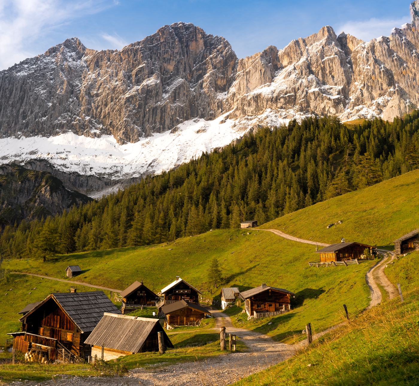 Die Almregion in Ramsau am Dachstein ist ein wahres Herbstparadies