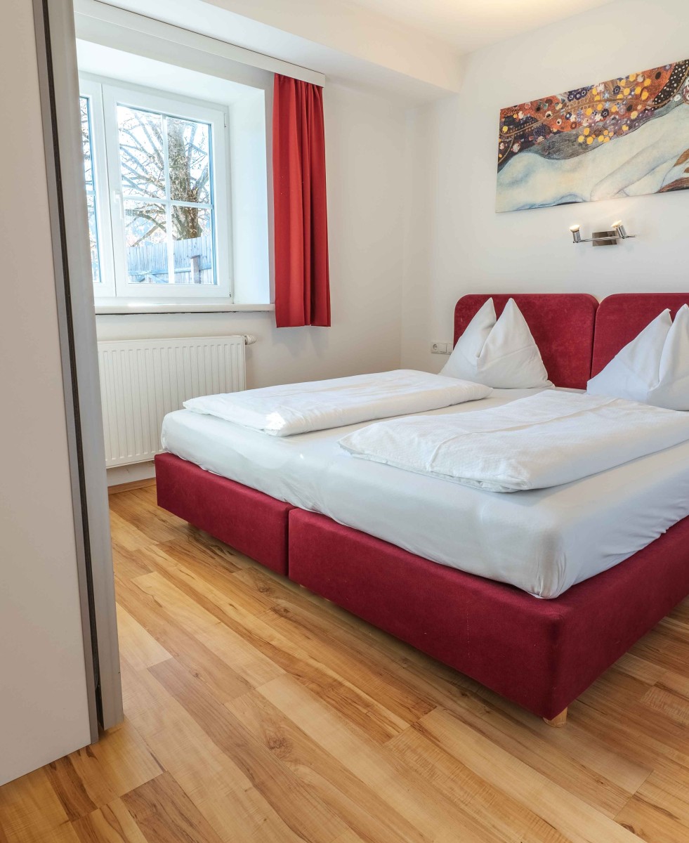 Bedroom with double bed