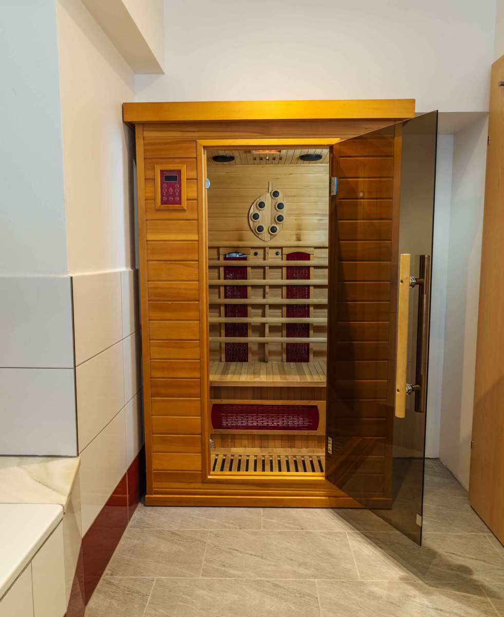 Infrared Cabin is part of the appartement