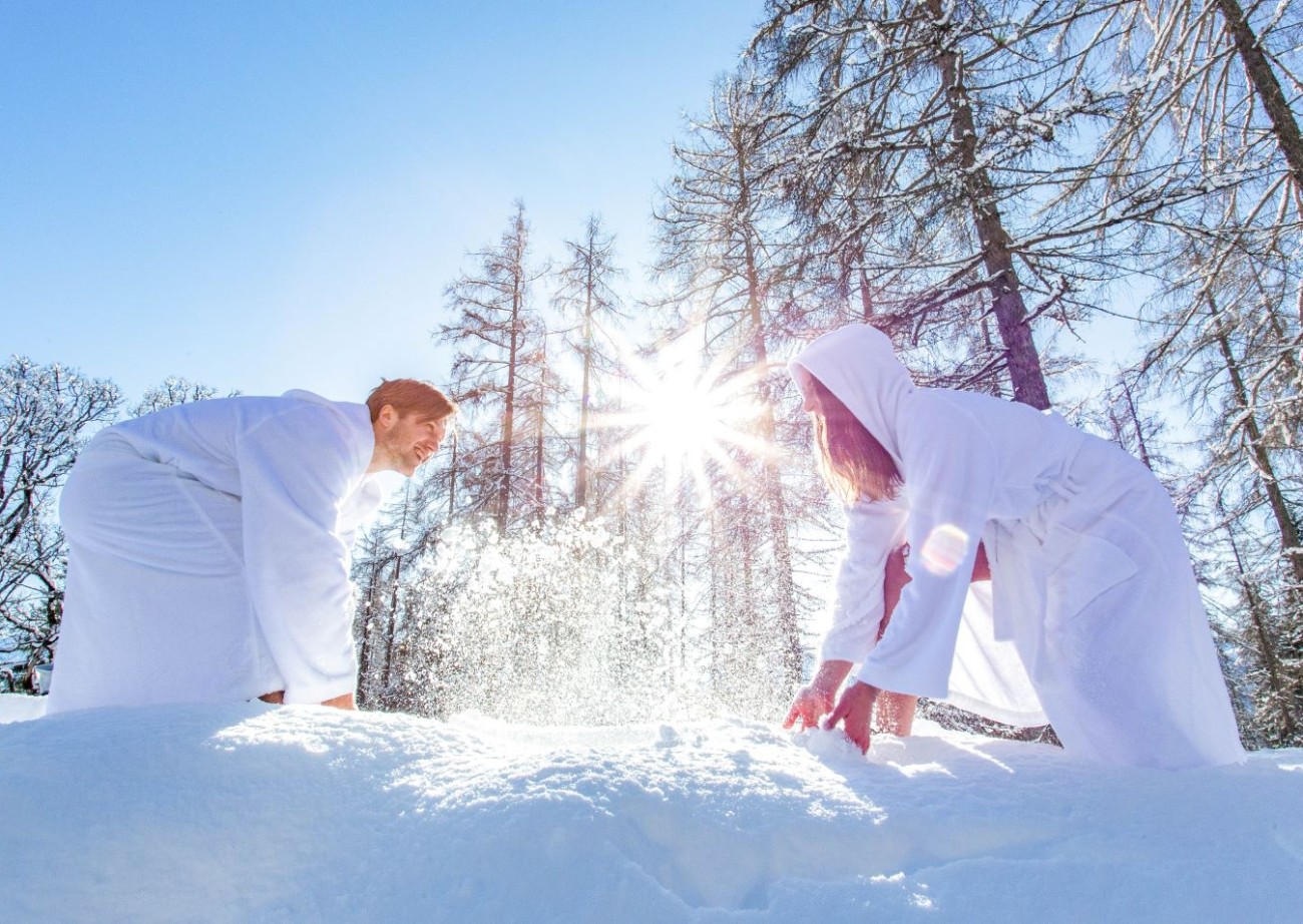 Spaß im Schnee im Winterurlaub