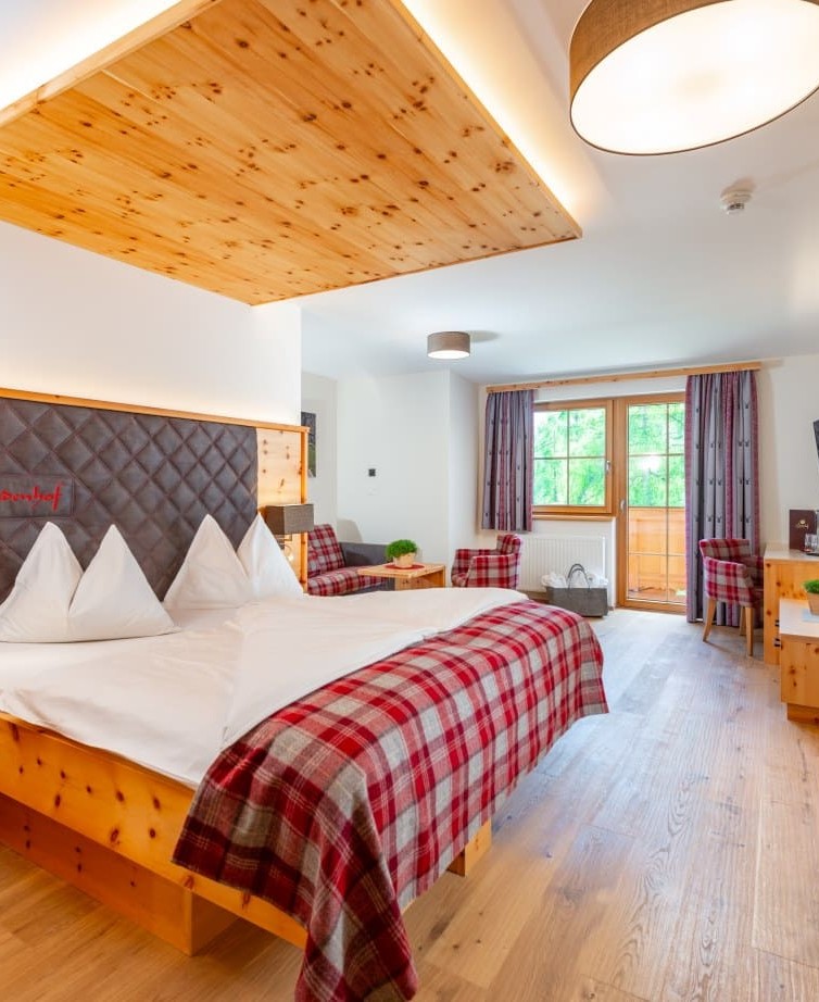 Großzügige Zimmer im Lindenhof