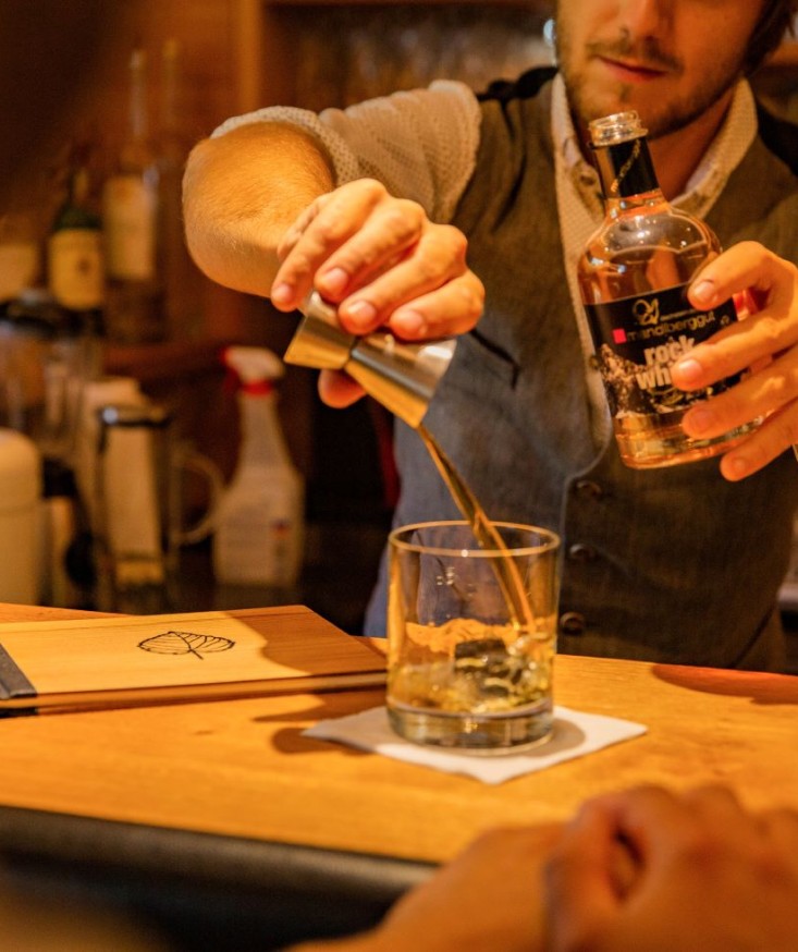 Drink at the hotel bar