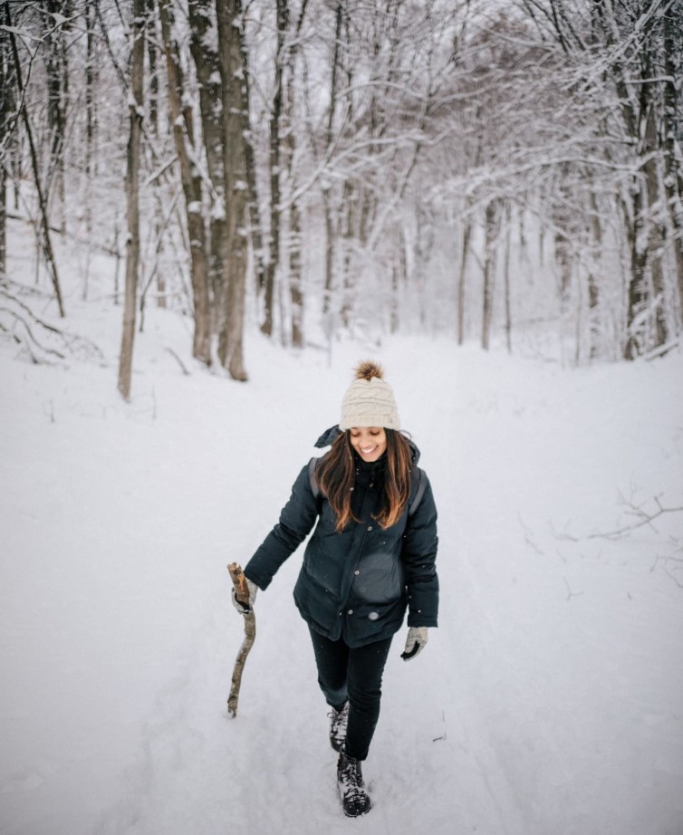 Snowy landscape of Ramsau