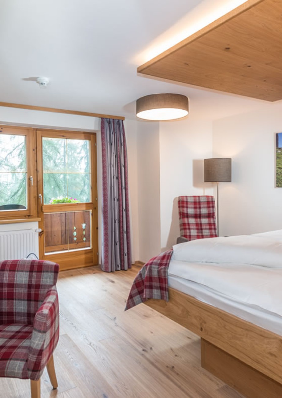 The deluxe double room for lingering