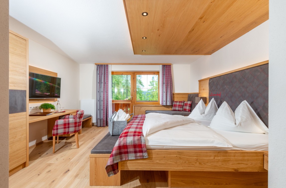 Bedroom in the Deluxe Double Room