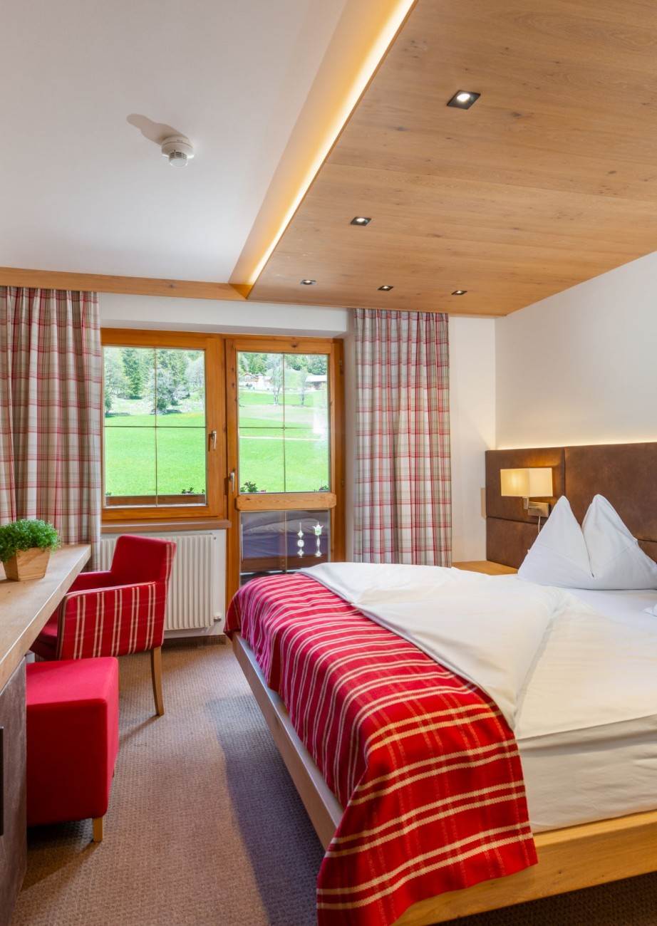 Bedroom in the double room