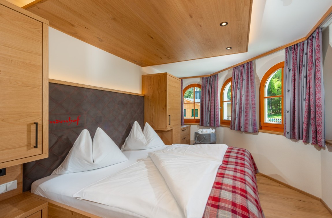 Bedroom with a double bed